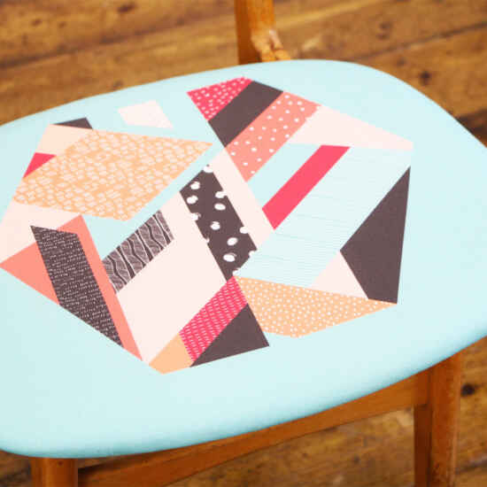 Floating Seat: Adding your Fabric Design and Re-Assembling the chair with Rachael Taylor and Simion Hawtin-Smith online design course