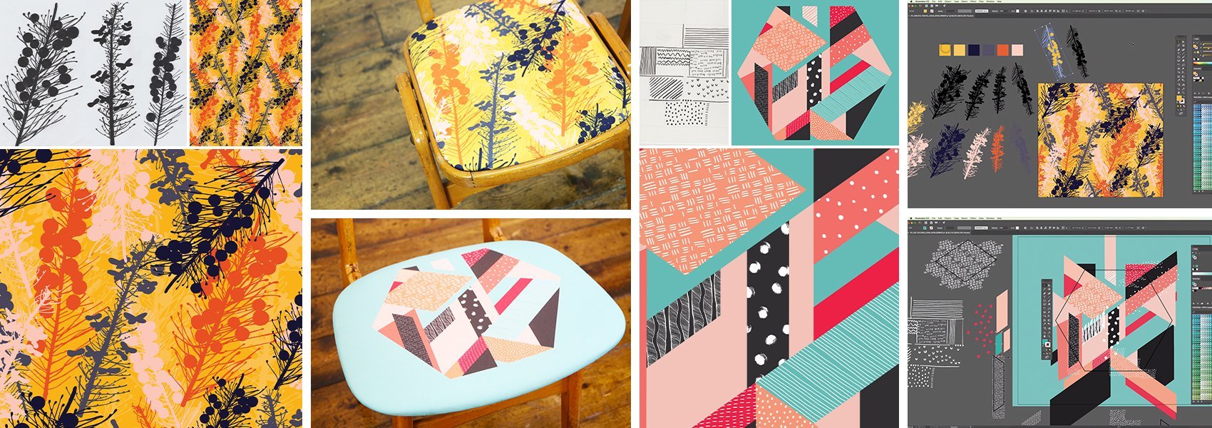 MIID CHAIR MASTERCLASS COLLAGE 2 HR 1 Pattern Creation + Chair Upholstery (80% OFF)